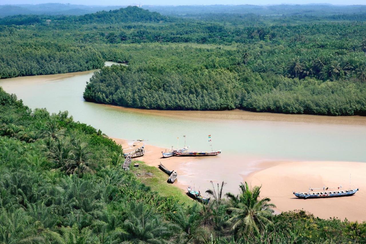 Afro Beach Eco Resort Butre Ngoại thất bức ảnh