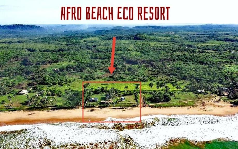 Afro Beach Eco Resort Butre Ngoại thất bức ảnh